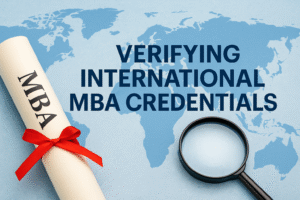 Verifying International MBAs