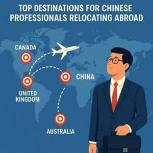Top Destinations for Chinese Professionals Relocating Abroad